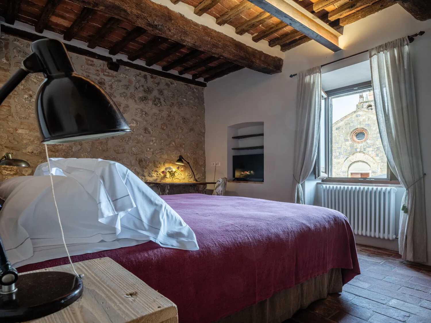 Zimmer La Piazza mit Kamin