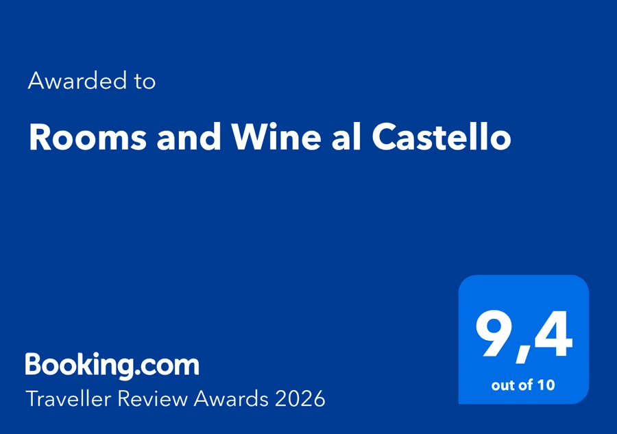 Booking.com Traveller Review Award 2026 &mdash; Rooms and Wine al Castello, 9.4 von 10